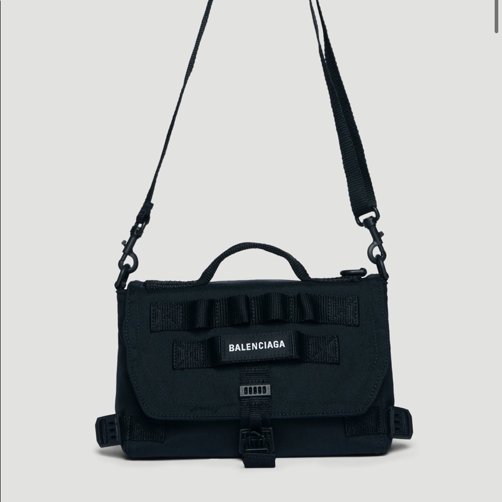 Balenciaga Men’s Small Army Messenger Crossbody Bag
